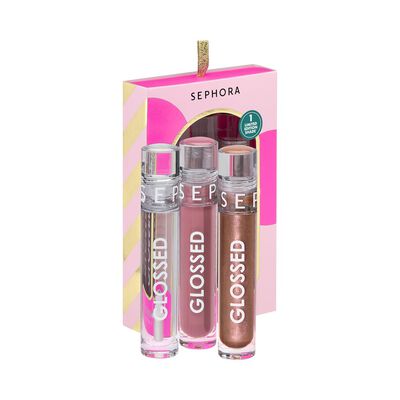 GLOSSED XMAS SET (SET DE BRILLOS LABIALES)